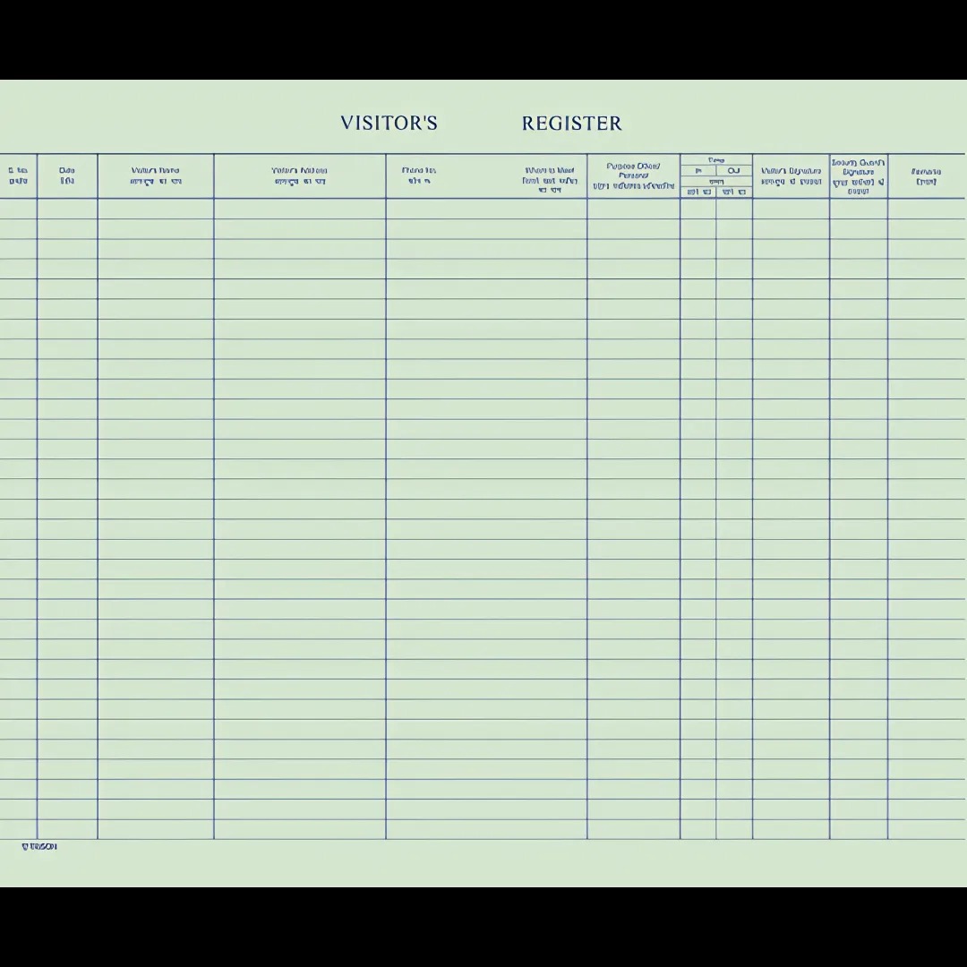 Visitor Register