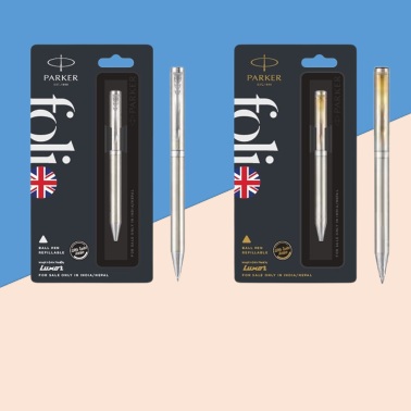 Folio Steel Roller Ball Pen