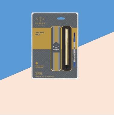 Vector Gold Roller Pens
