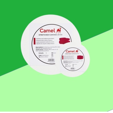 Stretched Canvas Round